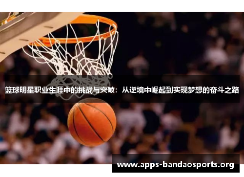篮球明星职业生涯中的挑战与突破：从逆境中崛起到实现梦想的奋斗之路