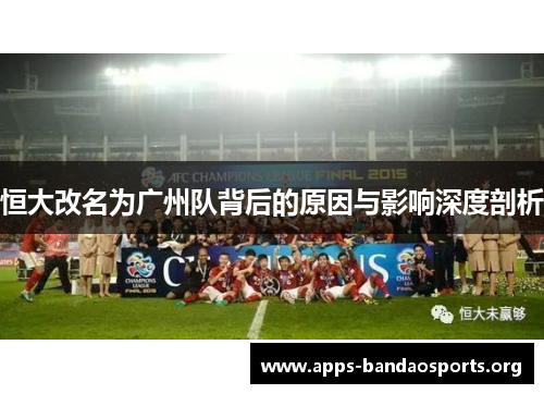 恒大改名为广州队背后的原因与影响深度剖析